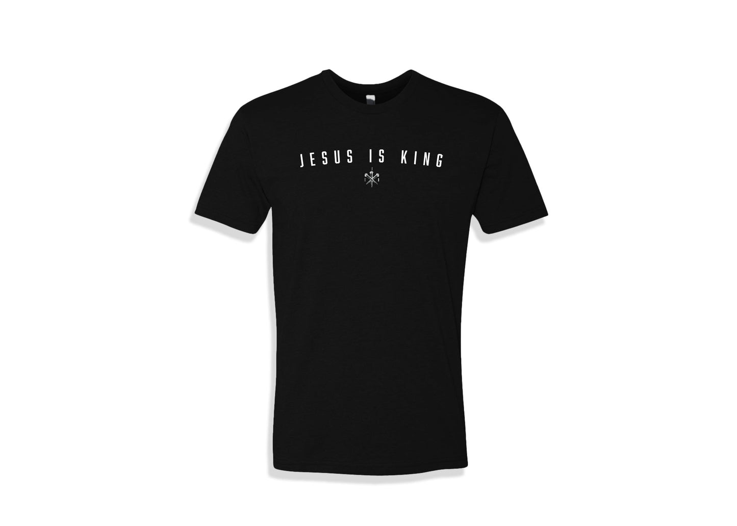 "Jesus Is King" Tee (Black)